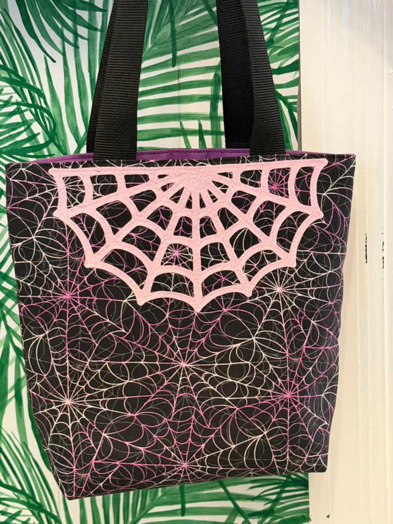 Spiderweb tote workshop with Madam K- October 8, 5-8pm