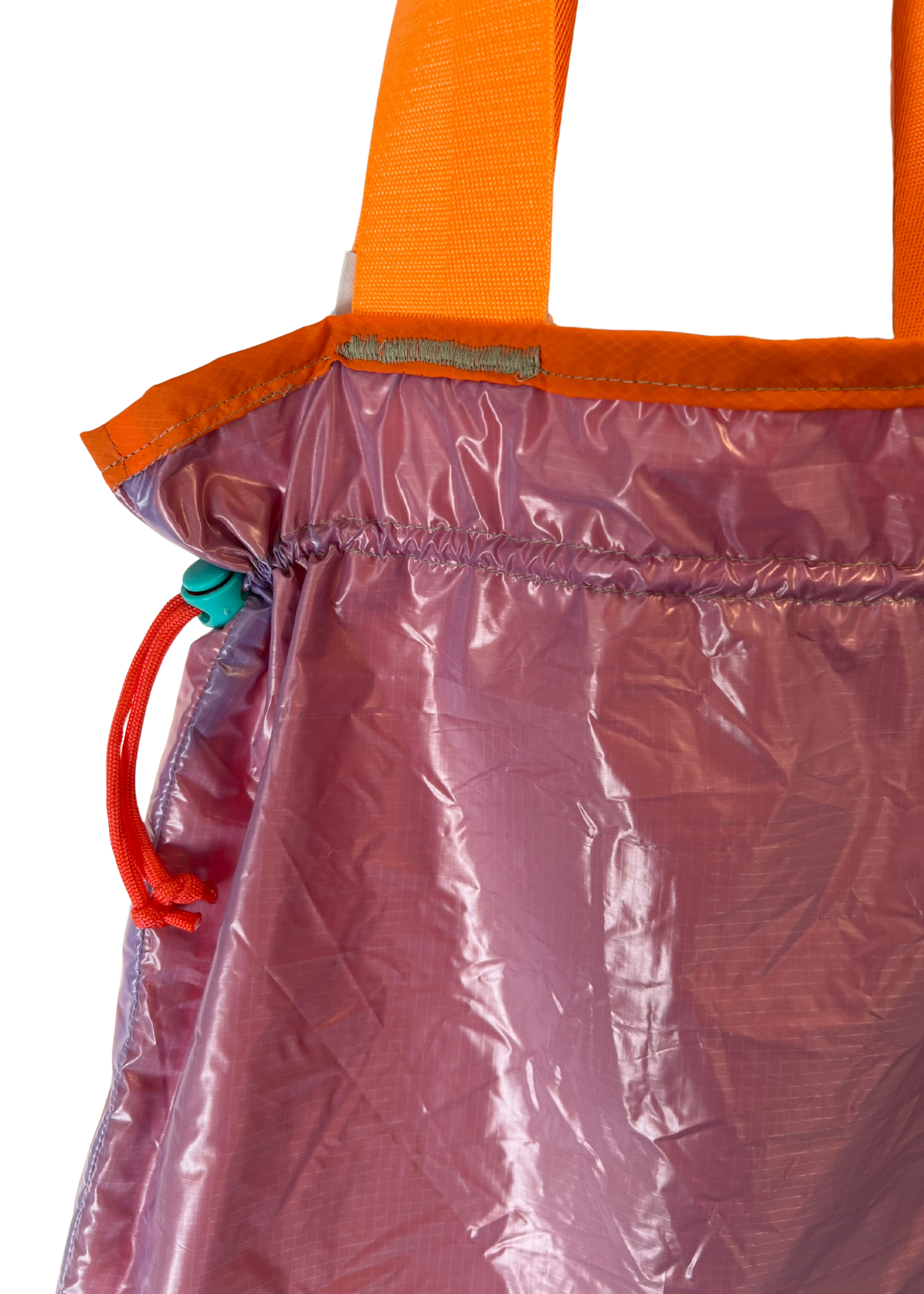 mermaid drawstring tote