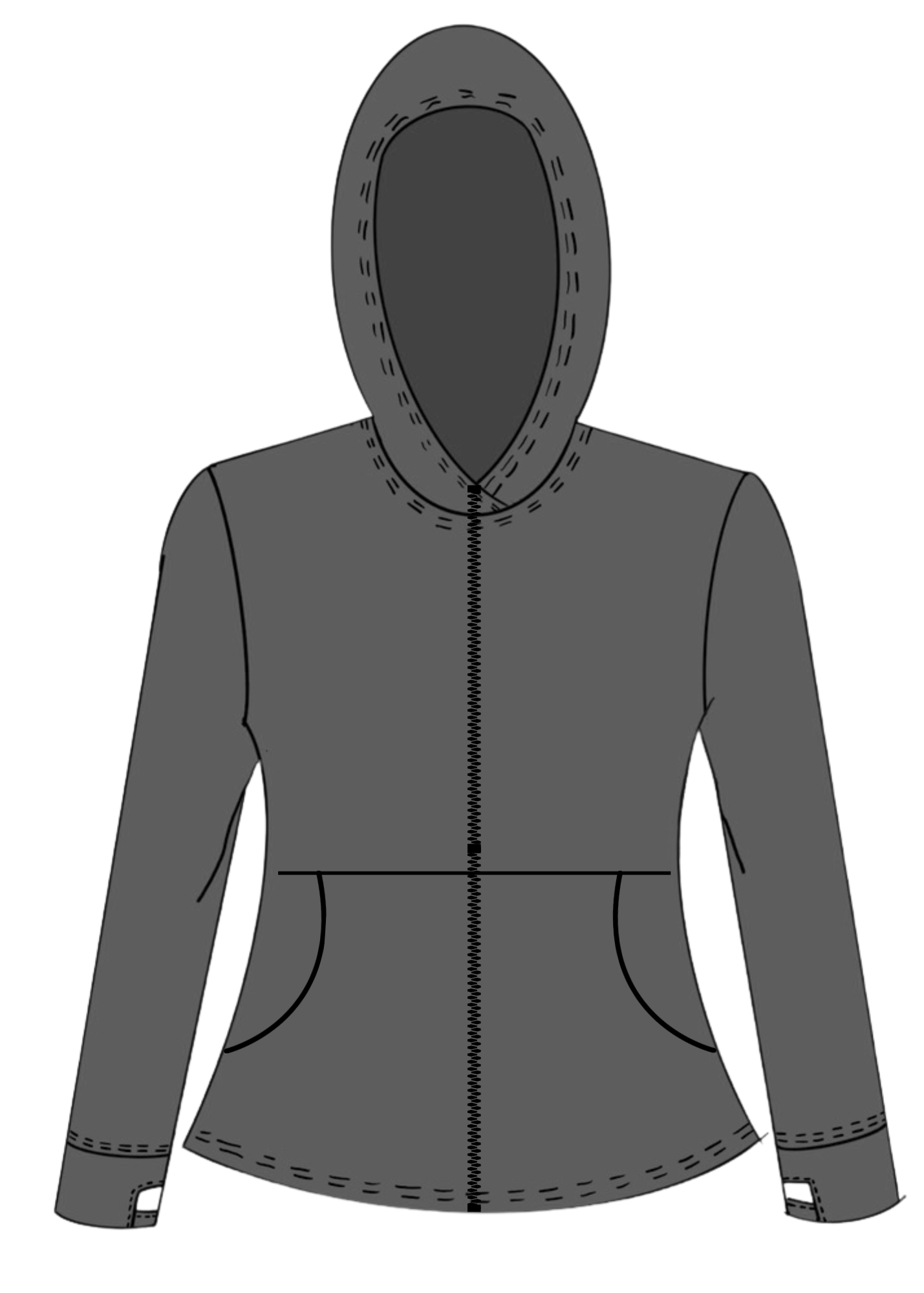 Elements zipped hoodie trail test