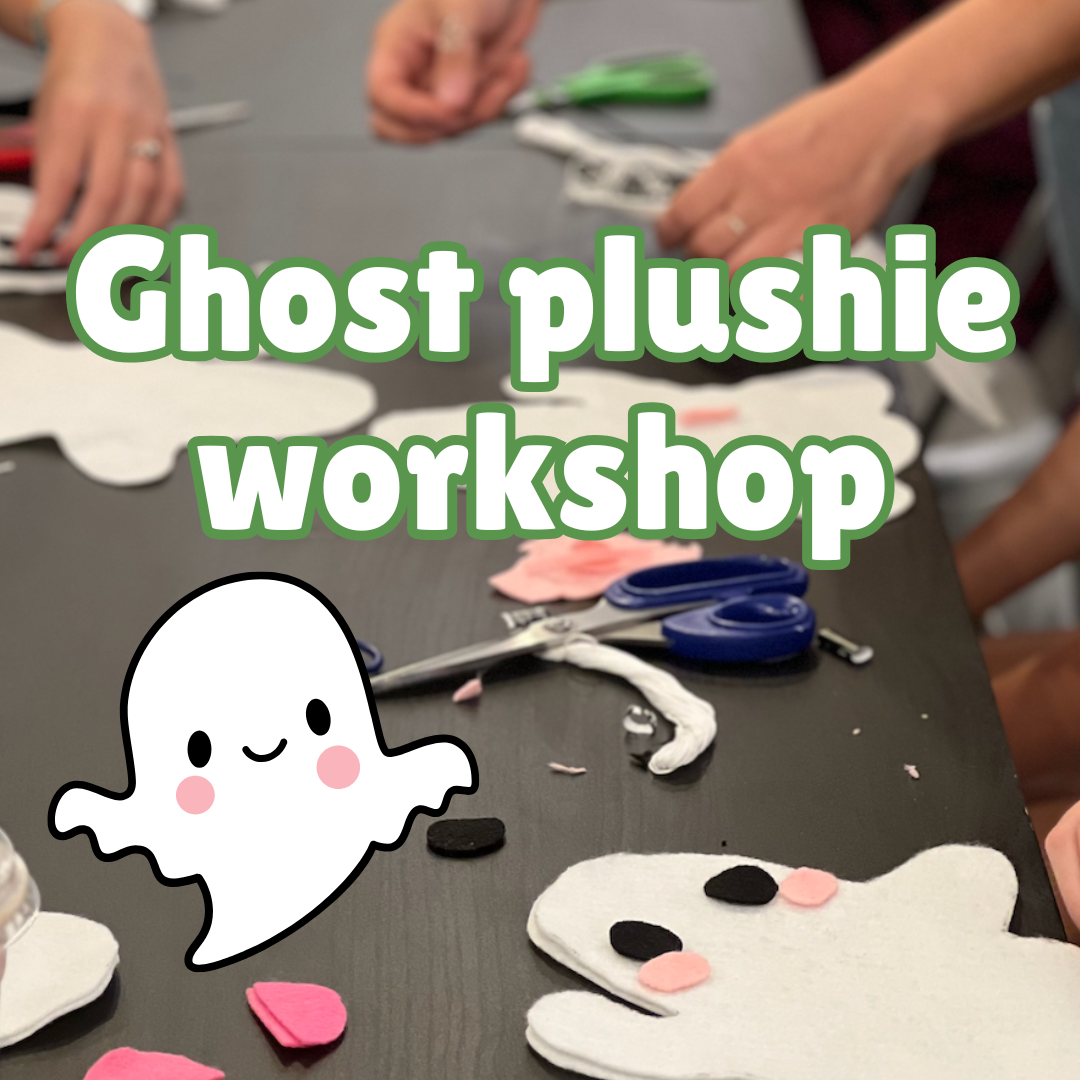Ghost plushie workshops