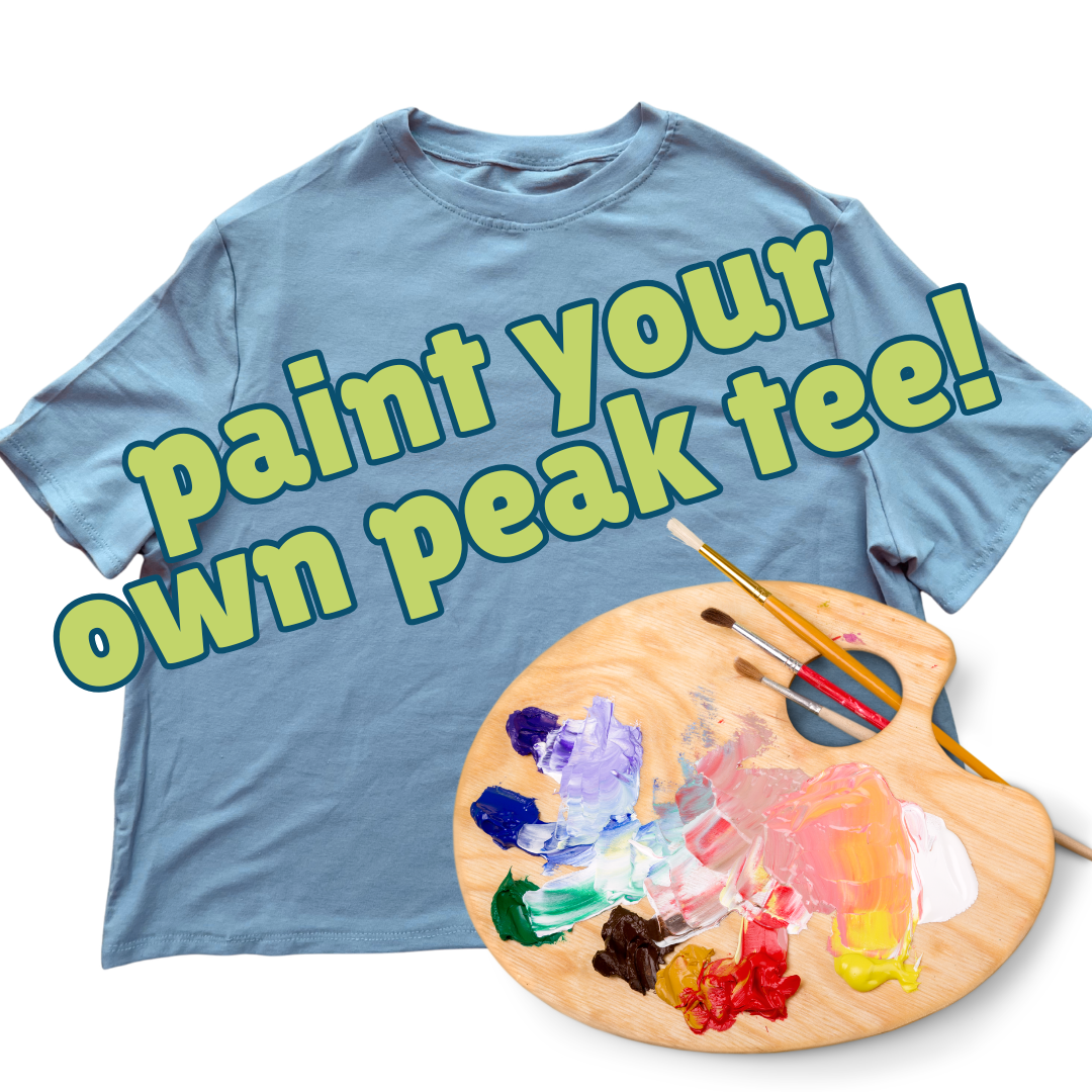paint your own peak tee