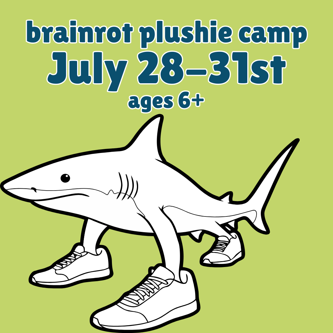 Brain rot plushie camp