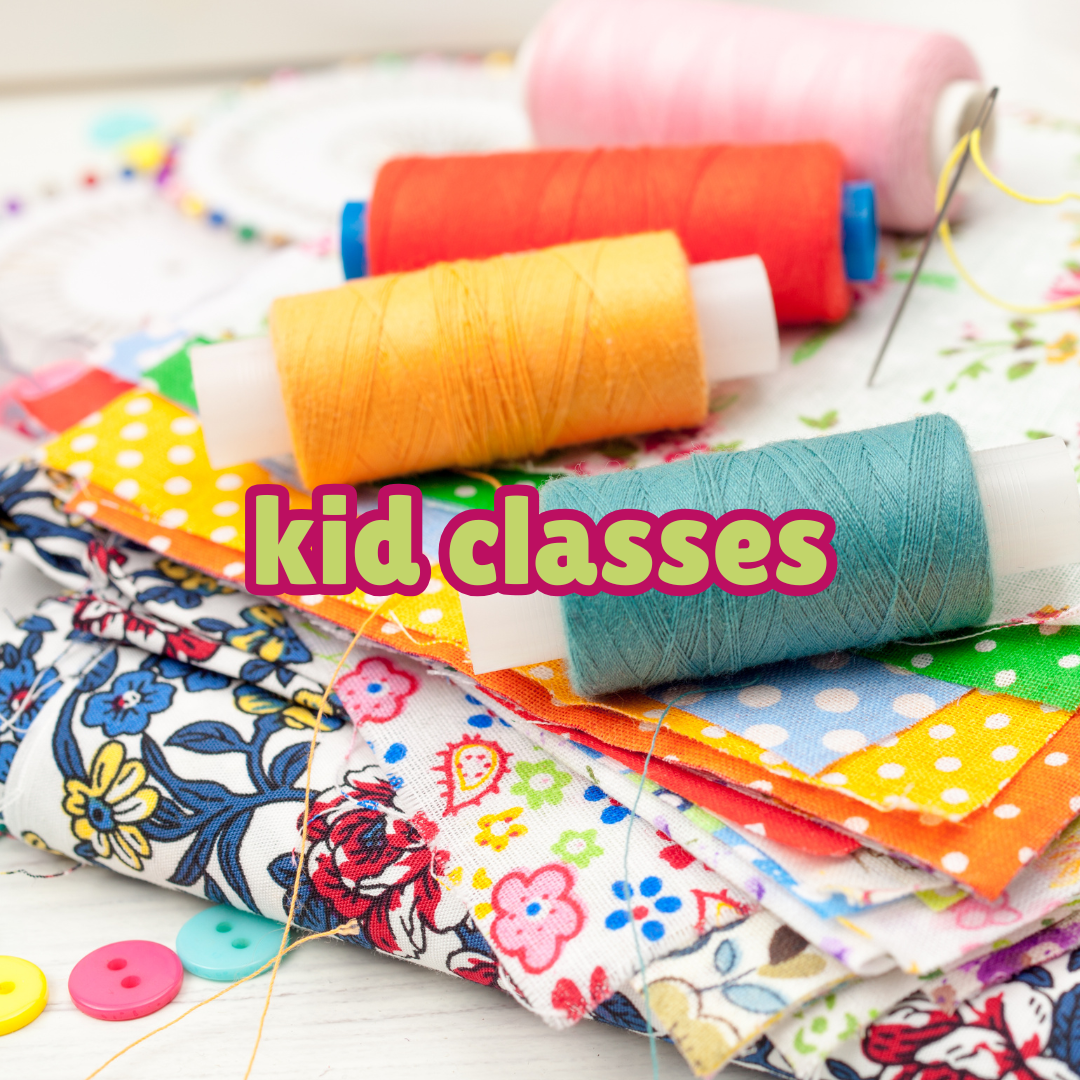 Kid sewing classes