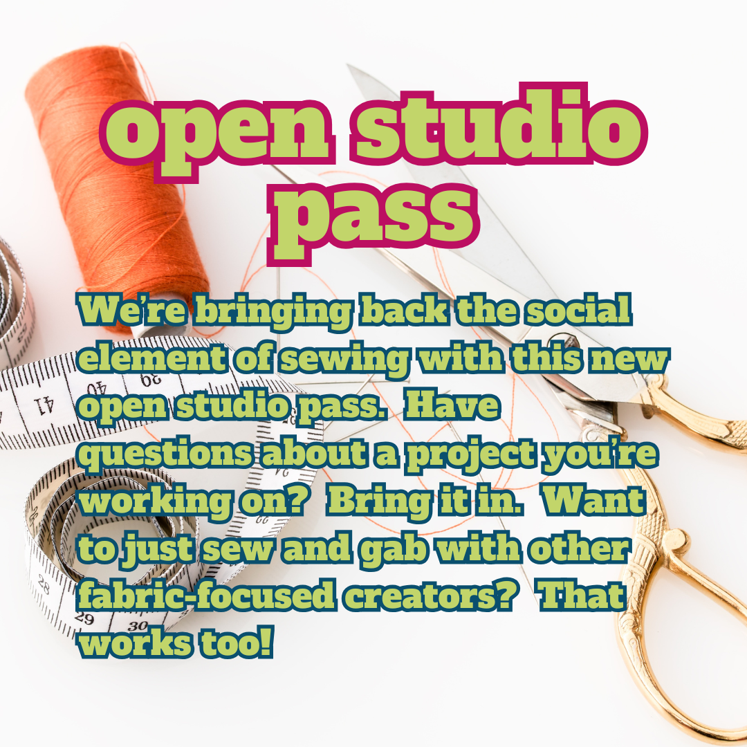 Open studio pass
