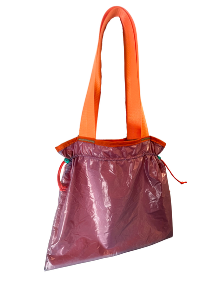 mermaid drawstring tote