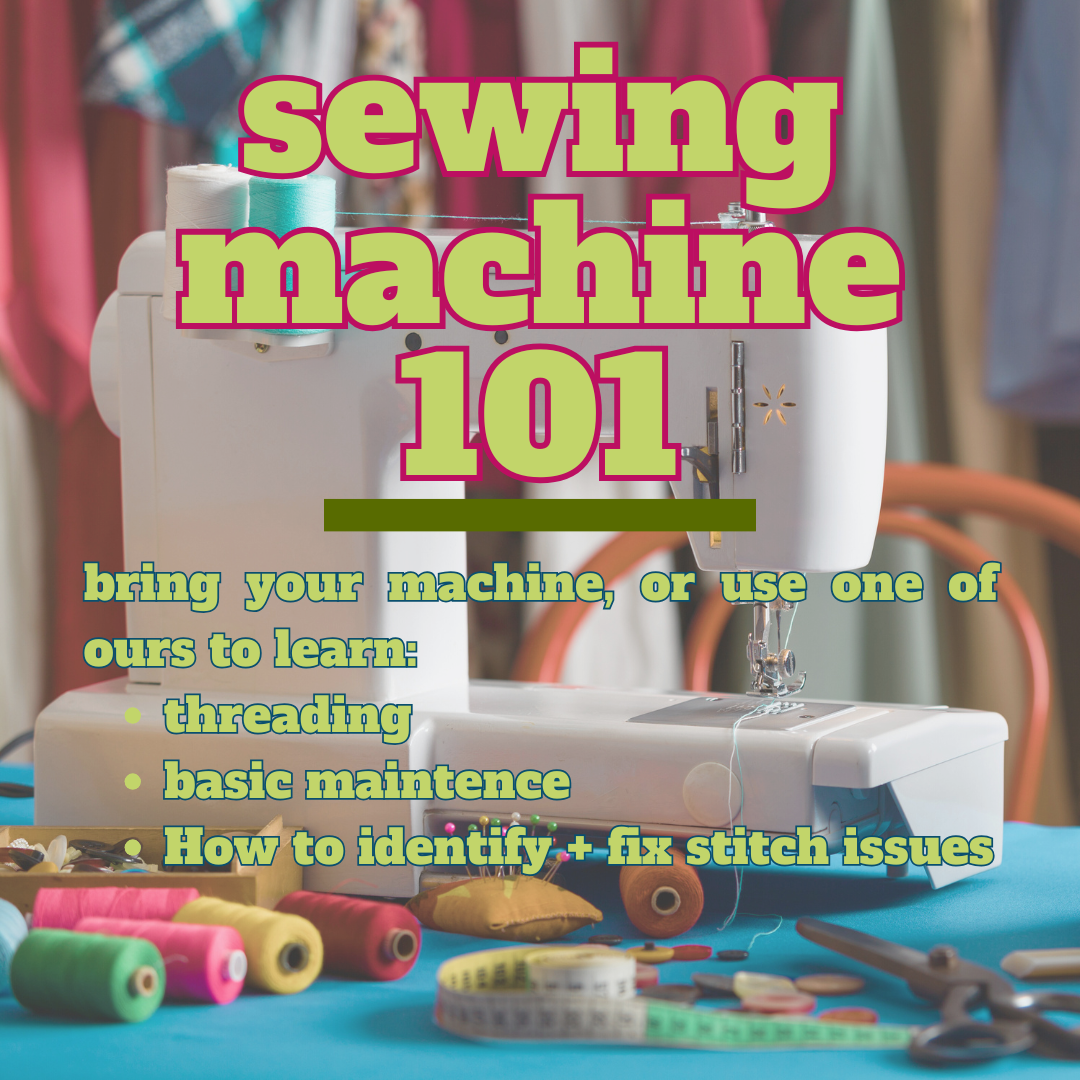 Sewing machine 101 – Trekalla