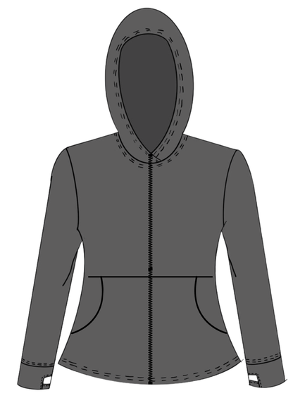 Elements zipped hoodie trail test