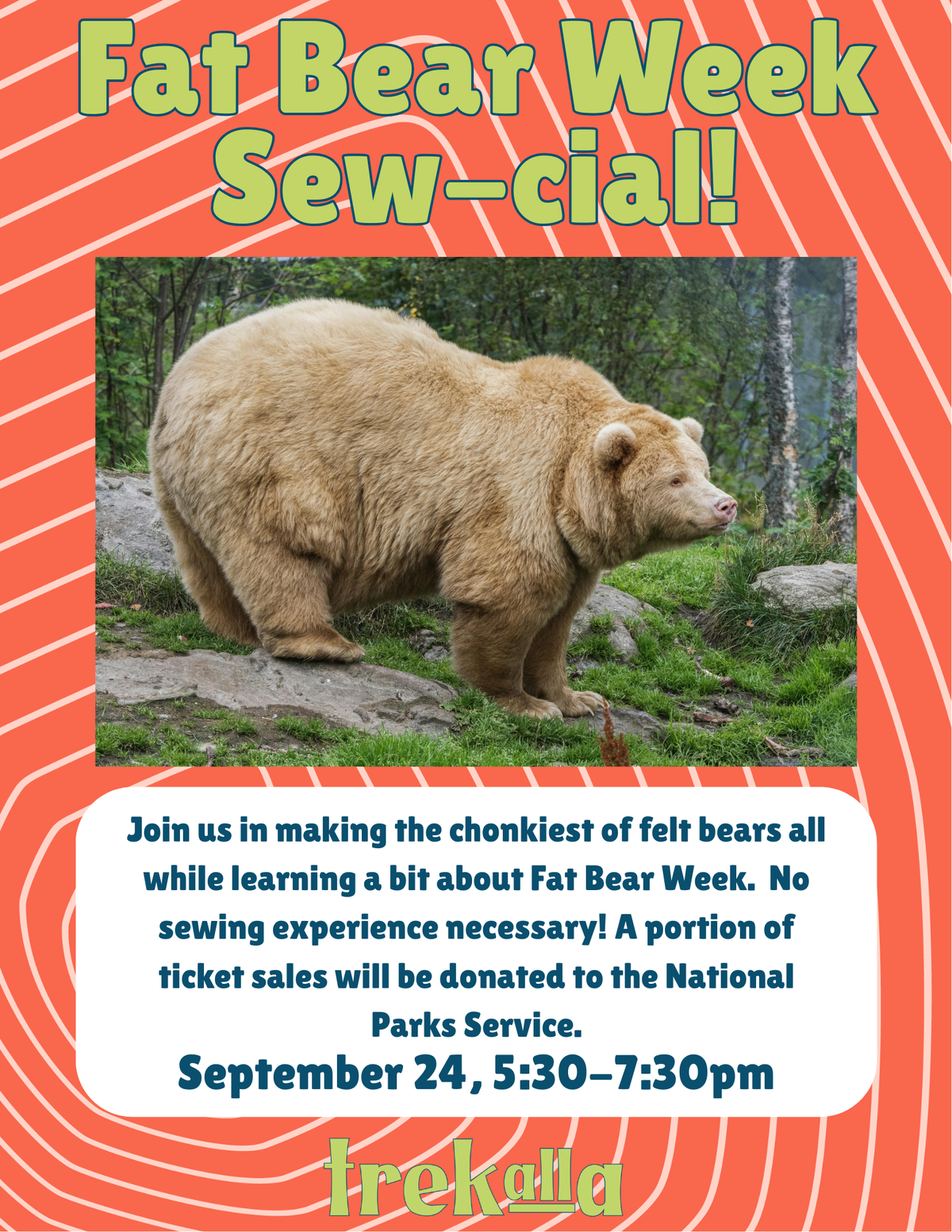 Fat Bear Week Sew-cial