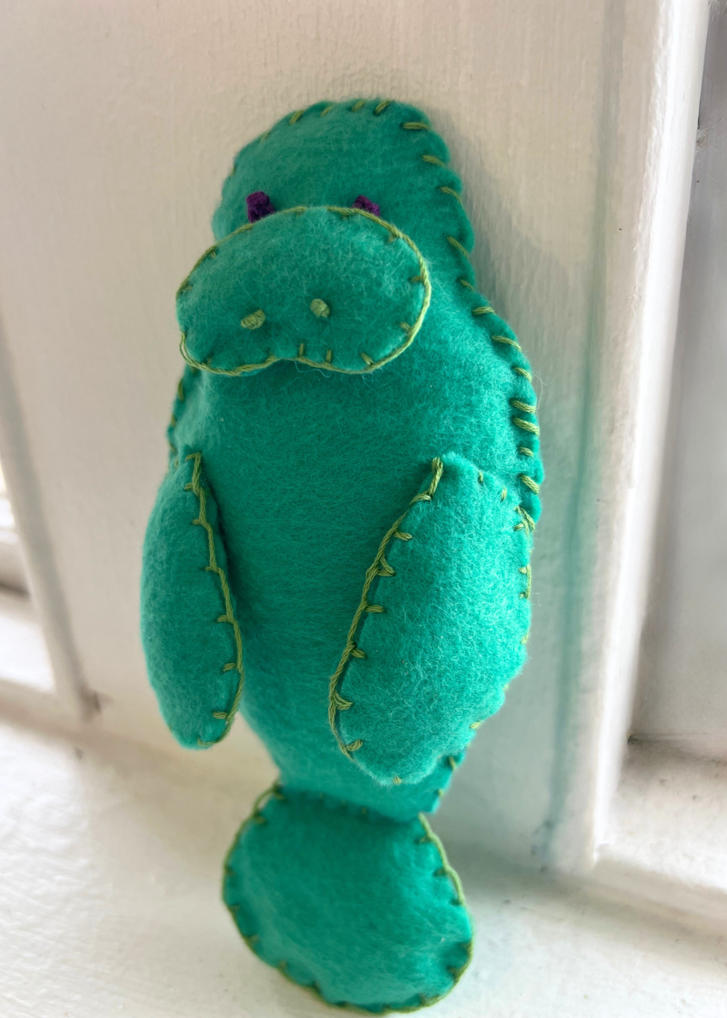 Manatee plushie workshop