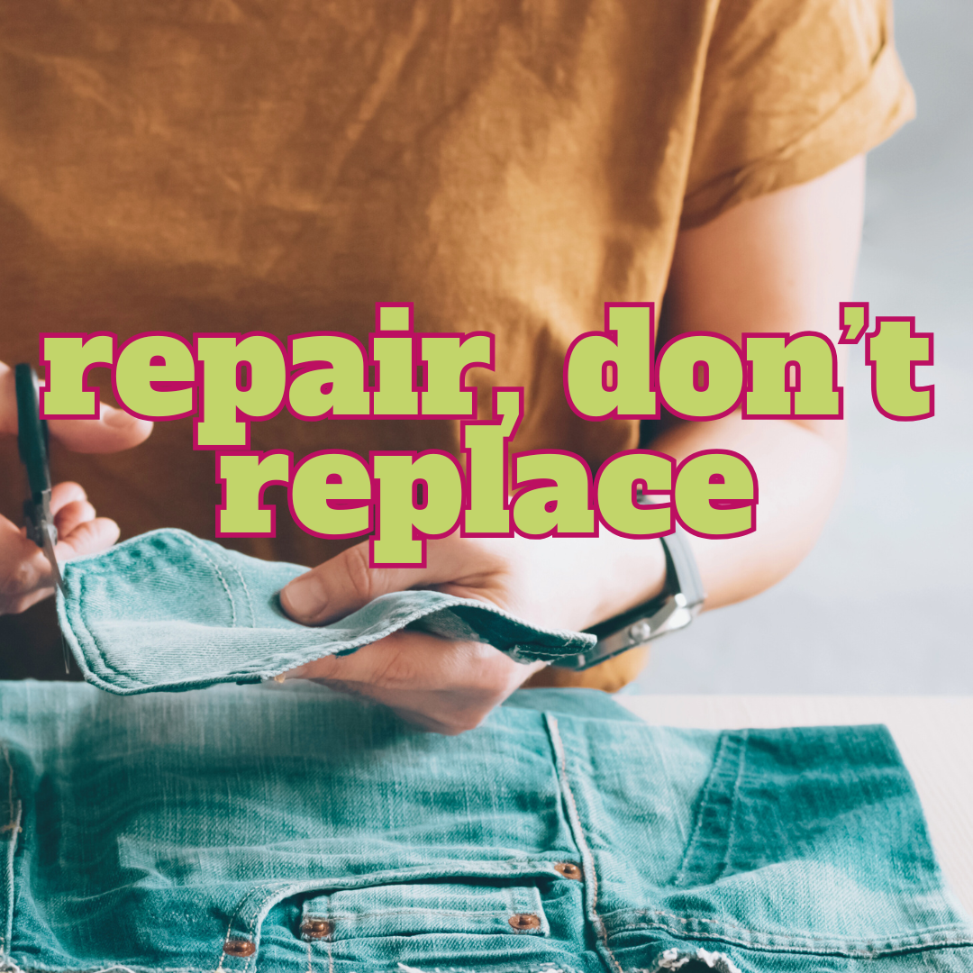 repair don't replace workshop